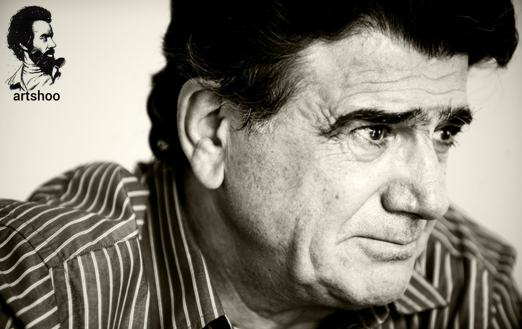 مدل پرتره سیاه قلم